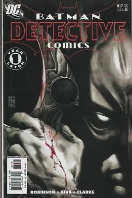 Buy BATMAN DETECTIVE COMICS #817 - Back Issue (S)  • 4.99£