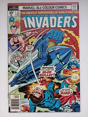 Buy INVADERS #11 (Thomas/Robbins) Marvel 1976 FN+ Pence Edition  • 6£