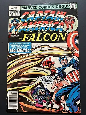 Buy Captain America # 209 1977 1st. Arnimzola & Origin Marvel • 5.56£