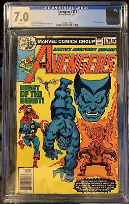 Buy Avengers #178 CGC 7.0 The Beast Manipulator Appearance (Marvel, 1978) • 39.98£