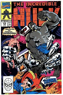 Buy Incredible Hulk (1968) #370 VF/NM 9.0 Hulk Becomes Dark Hulk • 7.12£