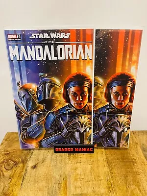 Buy Star Wars: The Mandalorian Season Two #3 Massafera Virgin & Trade Set • 27.95£