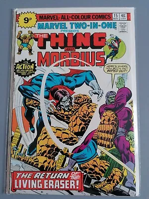 Buy Marvel Two In One #15 The Thing Morbius Bronze Age Comic 1976 • 6.75£