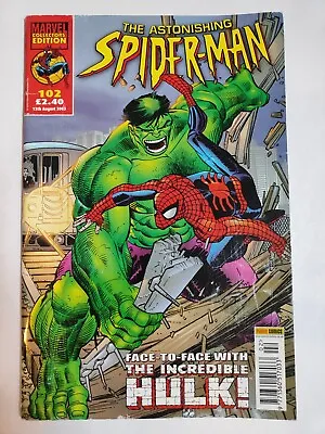 Buy The Astonishing Spider-Man #102- Face To Face With Hulk (2003) - Panini Comics • 4.99£
