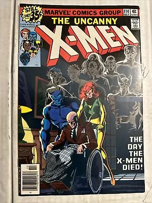 Buy Uncanny X-Men #114 First Time Uncanny Appears Above X-Men 1978 Marvel Newsstand • 27.18£