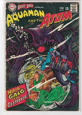 Buy Brave And The Bold # 73 [Vol.1, Sept 1967, DC Comics]  Aquaman & The Atom [FN+] • 8£