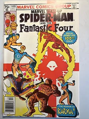 Buy Marvel Team-up #100 Newsstand Variant Marvel 1980 9.0+ Near Mint • 9.64£