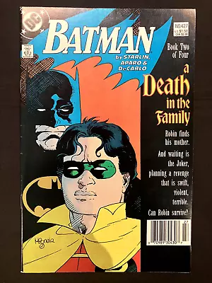 Buy Batman #427 DC Comics Jan 1989 Death In The Family Part 2 Of 4 • 11.19£
