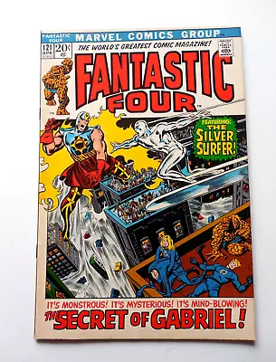 Buy Fantastic Four Number 121 Bronze Age 1972 Vol. 1  Key Issue  Gabriel- Air Walker • 28.14£