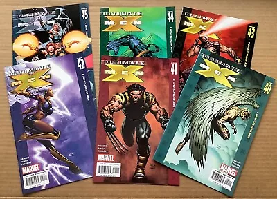 Buy ULTIMATE X-MEN 6-ISSUE LOT (2004) Marvel; #40 - 45; Bendis, Finch; New Mutants • 2.40£