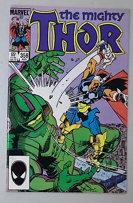 Buy Thor #358 Marvel Comics Bronze Age Norse God Hammer Death Of Megatak Vf/nm Lot2 • 3.95£