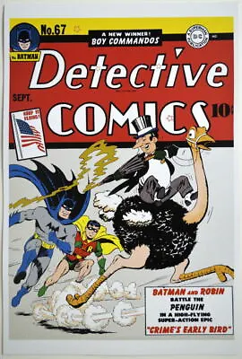 Buy DETECTIVE COMICS #67 COVER PRINT Classic Batman Cover Penguin • 19.91£