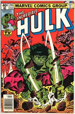 Buy Incredible Hulk 245 Vf/nm 9.0 High Grade Sal Buscema Marvel Bronze Age 1979 Bin • 7.92£