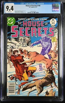 Buy 🔥 The House Of Secrets #146 CGC 9.4 White PAGES 1977 Bronze Age In High Grade • 110.88£