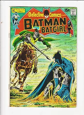 Buy Detective Comics #412 DC 1971  BATMAN BRONZE AGE COMIC  Batgirl NEAL ADAMS COVER • 23.98£