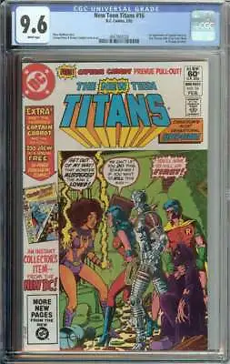 Buy New Teen Titans #16 CGC 9.6 1st App Captain Carrot • 69.38£