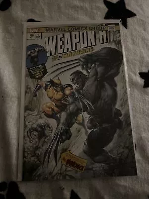 Buy Marvel Comics Weapon H #1 Clayton Crain Hulk 181 Homage Variant Limited To 3000 • 20£
