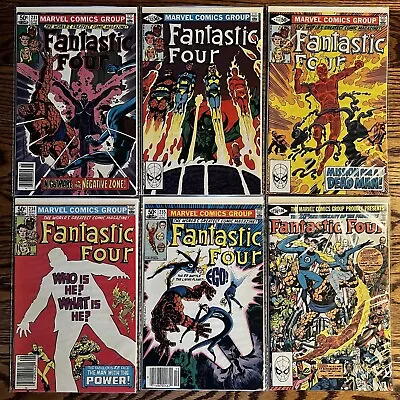 Buy Fantastic Four Comic Lot. #231 232 233 234 235 236 237.  1980 NM Keys • 16.09£