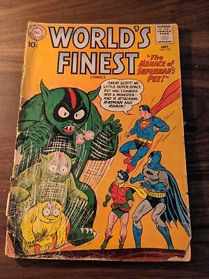 Buy World's Finest Comics #112 (DC Comics, Sept 1960) Readers Copy • 8£