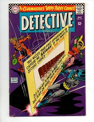 Buy Detective Comics #351  Fn- 5.5   1st App. Cluemaster  • 35.49£
