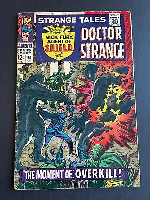 Buy Strange Tales #151 - 1st Jim Steranko Marvel Comic (Marvel, 1966) VG • 10.36£
