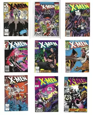 Buy X-men Keys Lot: 18 Comics W/ 201 208 222 229 239 244 248 267 283 300 Annual 14 J • 157.86£