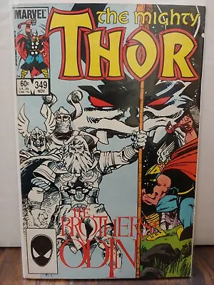 Buy Thor #349 Marvel 1984 Comics 🔥 Origin Of The Odinforce Beta Ray Bill Appearance • 6.39£