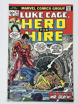 Buy Hero For Hire #10 (1973) 1st App. Of Mr. Death In 7.0 Fine/Very Fine • 13.01£