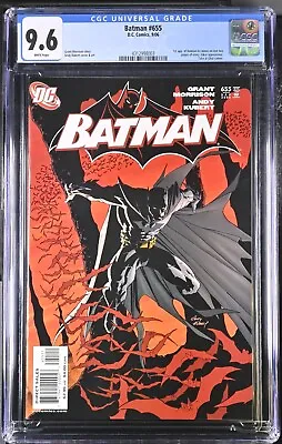 Buy Batman #655 (2006) CGC 9.6 1st Appearance Of Damian Wayne Batman's Son DCU • 159.10£