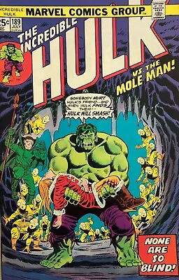 Buy Incredible Hulk #189-202  Written By Len Wein! 1975-76 • 137.05£