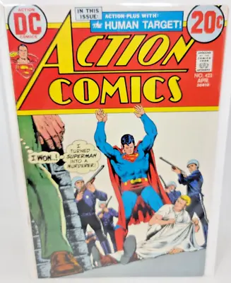 Buy Action Comics #423 Dc Comics Nick Cardy Cover Art *1973* 7.5* • 13.50£