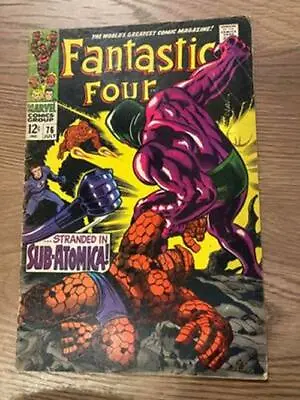 Buy Fantastic Four #76- Marvel Comics - 1968 • 25£