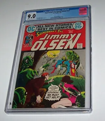 Buy Superman's Pal Jimmy Olsen #151 - DC 1972 Bronze Age Issue - CGC VF/NM 9.0 • 76.41£
