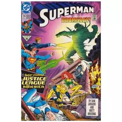 Buy Superman (1987 Series) #74 In Very Fine + Condition. DC Comics [m@ • 10.21£