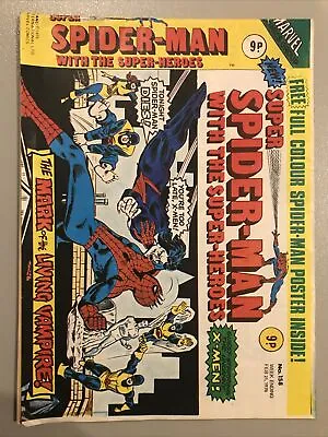 Buy Super Spider-Man With The Super Heroes No 158 February 1976 Marvel Comics • 7.29£