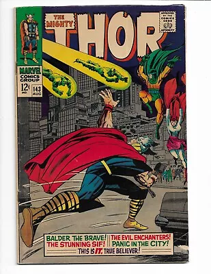 Buy Thor 143 - Vg+ 4.5 - Odin - Heimdall - Sif - Balder (1967) • 25.30£