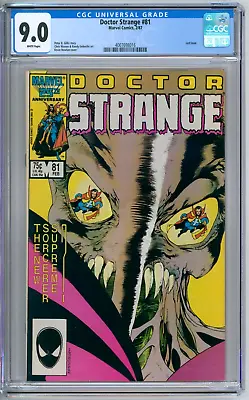 Buy Doctor Strange 81 CGC Graded 9.0 VF/NM 1st Rintrah Marvel Comics 1987 • 28.11£