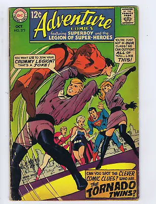 Buy Adventure Comics #373 DC Pub 1968 • 12.65£