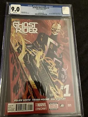Buy All-new Ghost Rider #1 (2014) Cgc 9.0 - 1st App Robbie Reyes - Marvel Comics • 39.99£
