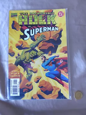 Buy New Sealed The Incredible Hulk Vs. Superman 1999 Marvel DC Crossover One Shot • 14.99£