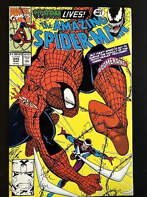 Buy The Amazing Spider-Man #345 Marvel Comics 1st Print Copper Age VF/NM • 10.24£