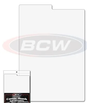 Buy New (12 Ct) BCW Tall Comic Book Divider-White • 16.09£