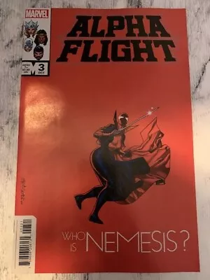 Buy Alpha Flight 3 Who Is Nemesis? Homage Variant Marvel 2023 Hot NM 1st Print Rare • 5.99£