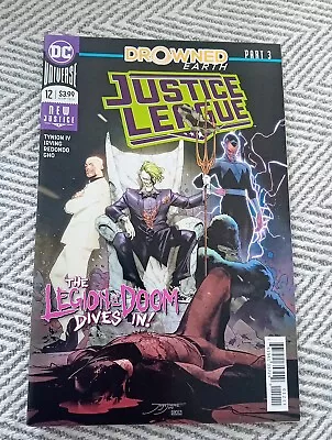 Buy Justice League #12 Drowned Earth Part 3 Rebirth DC Comics Batman Superman 2016 • 2£