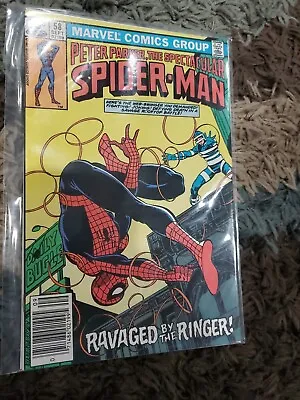 Buy Peter Parker Spectacular Spider-Man 58 Sept 1981 Fine/Very Fine FN/VF 7.0 Marvel • 3.15£