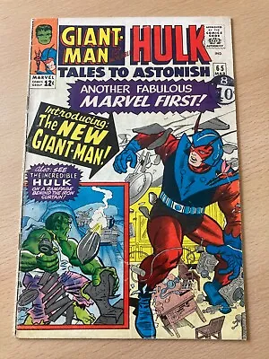 Buy Tales To Astonish 65 – Marvel Comics Silver Age – VG+ • 18.99£