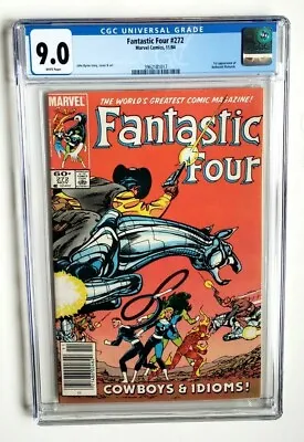 Buy Fantastic Four #272 +newsstand+ Cgc 9.0 1984 *1st Appearance Nathaniel Richards* • 40.26£