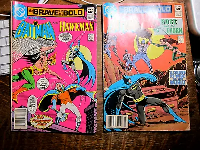Buy Two 1982 DC Comics The Brave And Bold #186, 188 • 7.16£