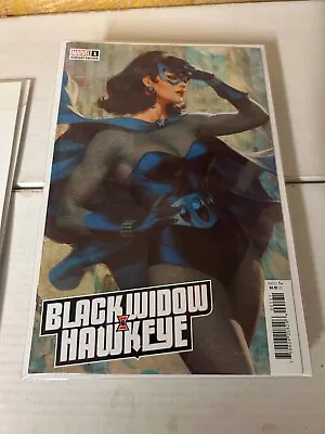 Buy BLACK WIDOW & HAWKEYE (2024 Marvel) #1 ARTGERM BLACK WIDOW VARIANT NM And 🔥🔥 • 4.22£
