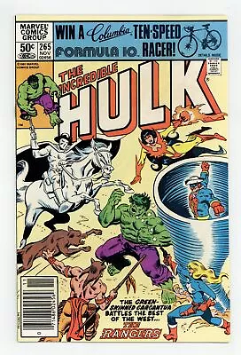 Buy Incredible Hulk #265 VF 8.0 1981 • 13.84£